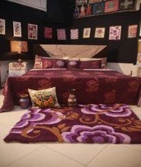 Bed Set,Cushion , Table runner,Rug