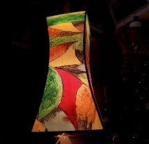 SILK PAINTED LAMPS