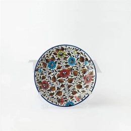 Ceramic Floral Dinner Plate 
