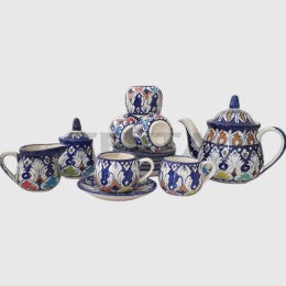 Ceramics Floral Tea Set