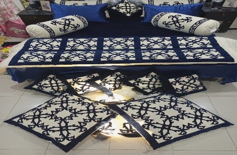 SILK BED SPREAD SET