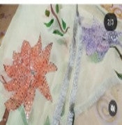 Block printing Bed sheet
