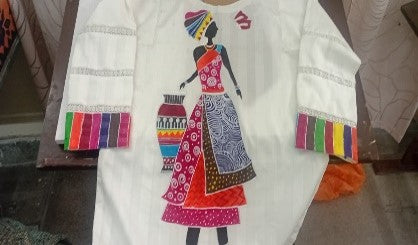 Painted Kurta
