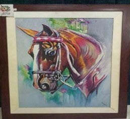 Wall hanging with Oil Paint