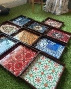 Wooden trays